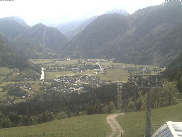 Loderbichl - Talblick von Mittelstation, 1000 m