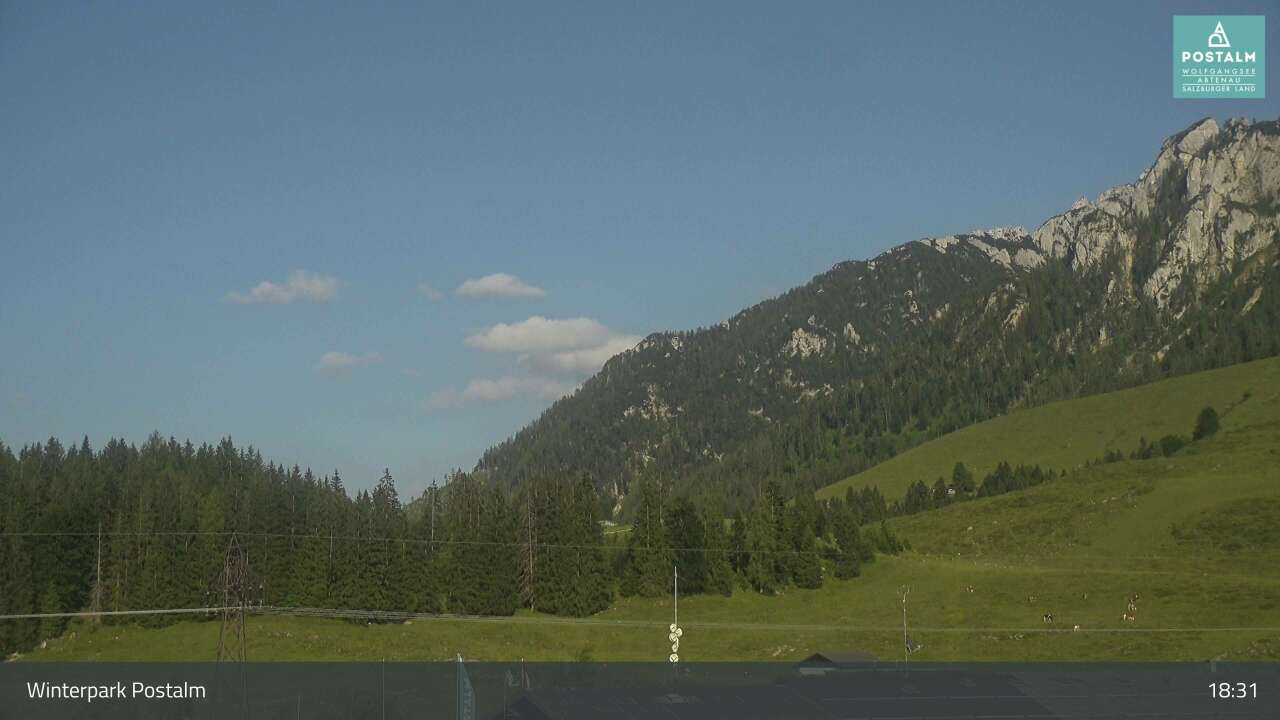 Webcam Postalm Zauberteppich, Winterpark Postalm, 1160m - bergfex