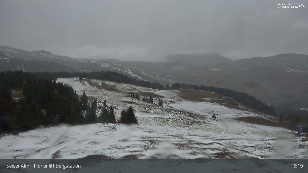 Webcam Florianlift Bergstation, Seiser Alm, 2100m - bergfex