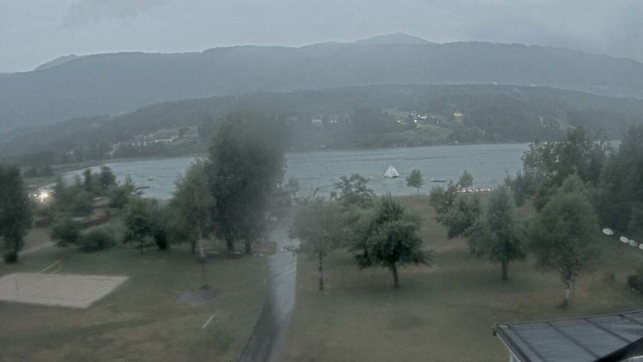 Webcam Apartments De Luxe Schluga / Schluga Strand, Hermagor - Pressegger See, 585m - bergfex
