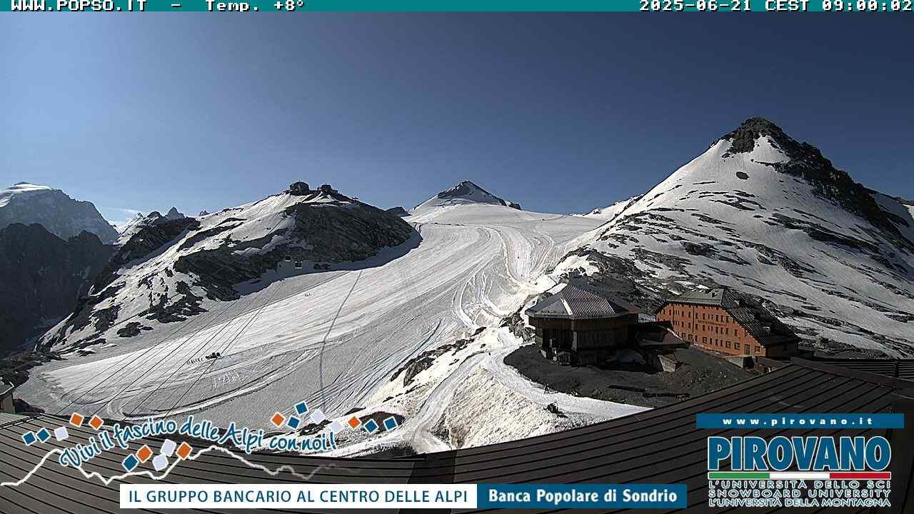 Webcam Passo Stelvio, Ortlergebiet, 2757m - bergfex