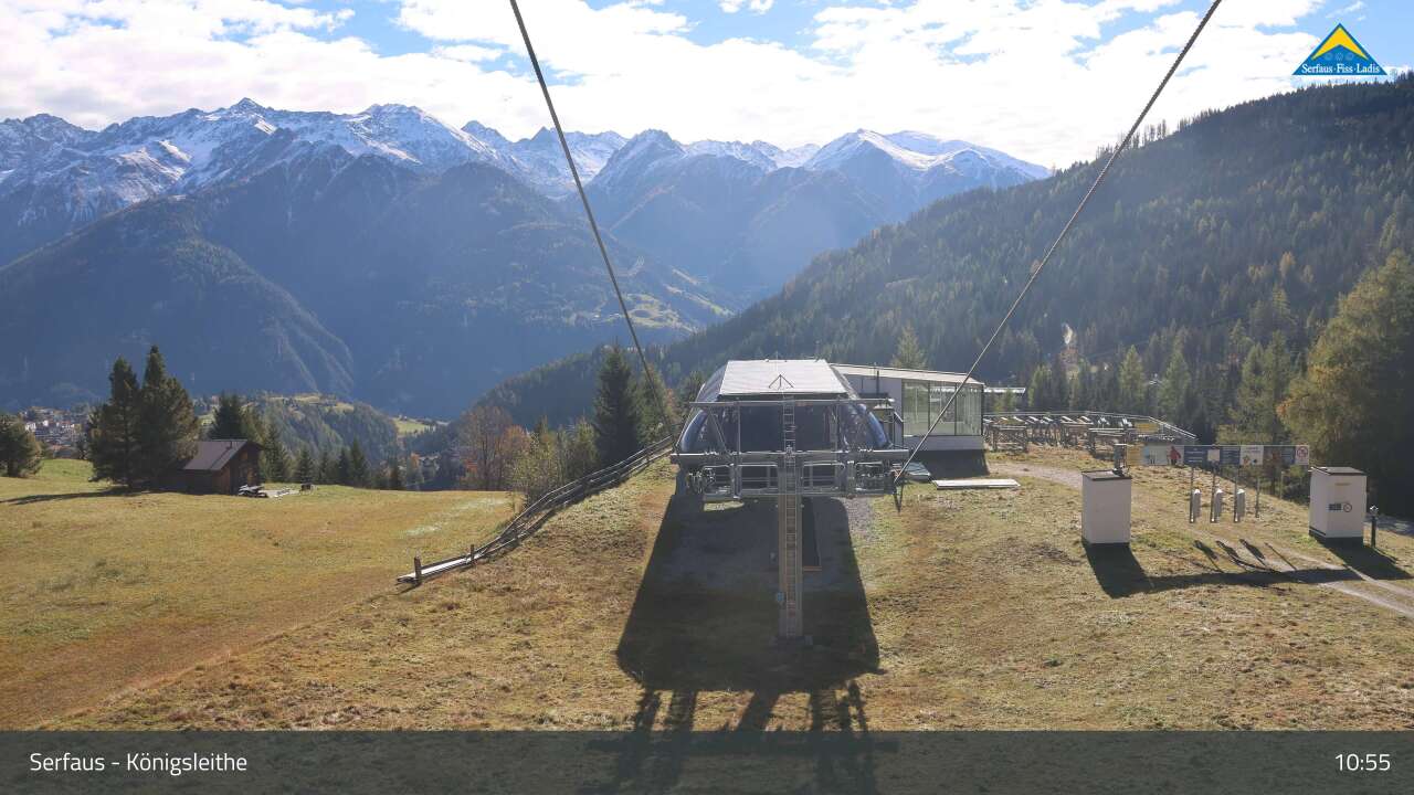 Webcam Königsleithe, Serfaus - Fiss - Ladis, 1.650 m - bergfex