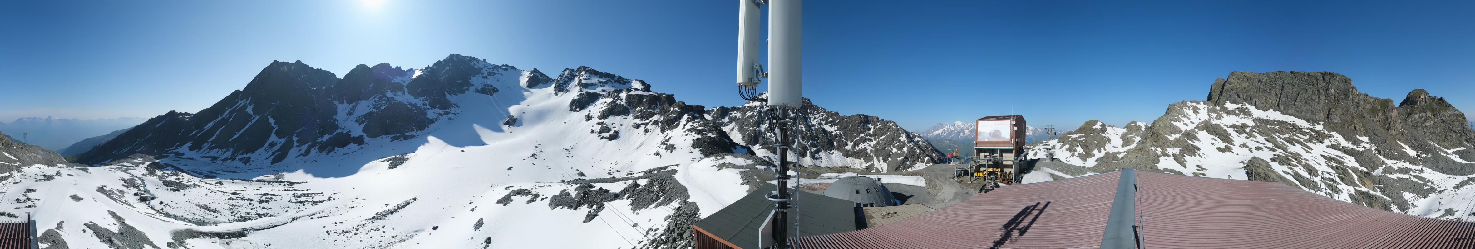 Webcam Col des Gentianes, Nendaz / 4 VallÃ©es, 2885m - bergfex