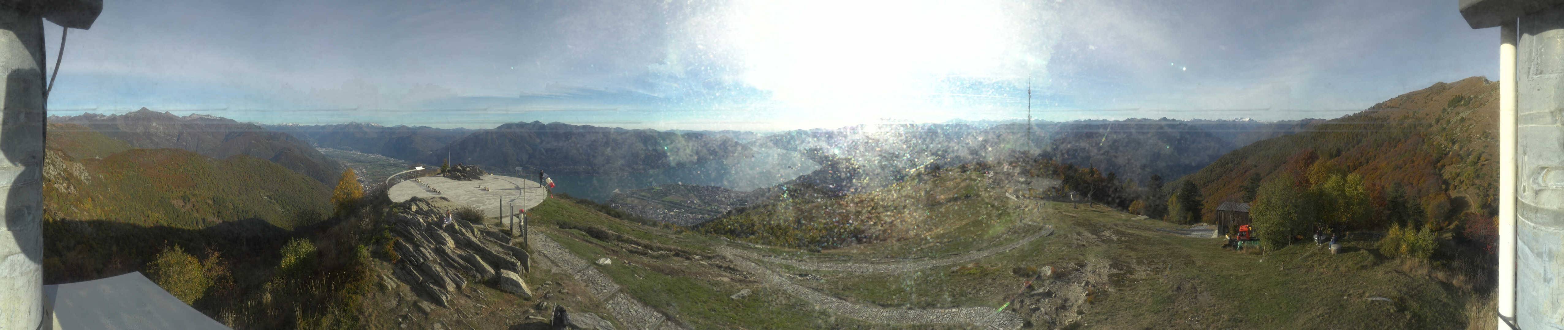 Webcam Cimetta Bergstation, Blickrichtung Panorama, Cardada Cimetta, 1. ...