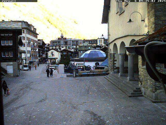 Zermatt Kirchplatz