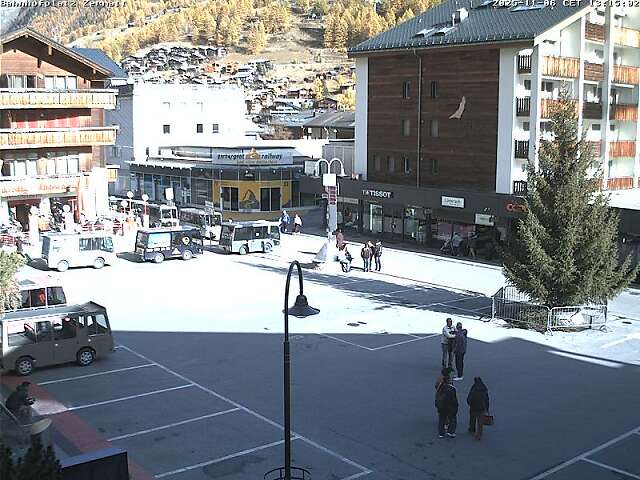 Zermatt Bahnhofsplatz