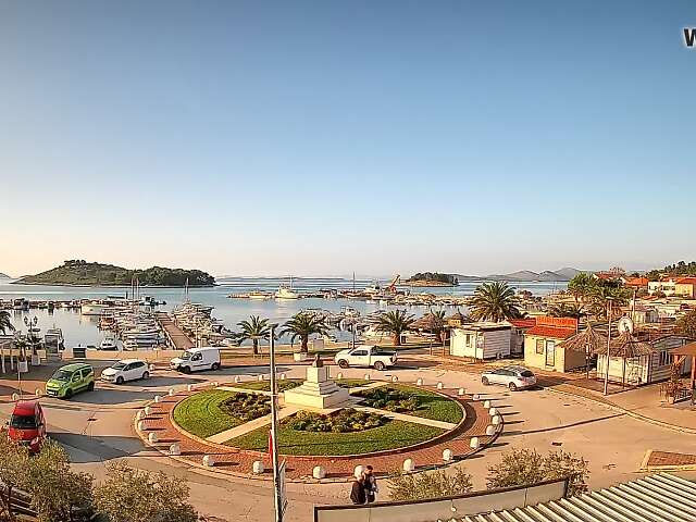 Pakoštane – Blick von der Villa Ljubica