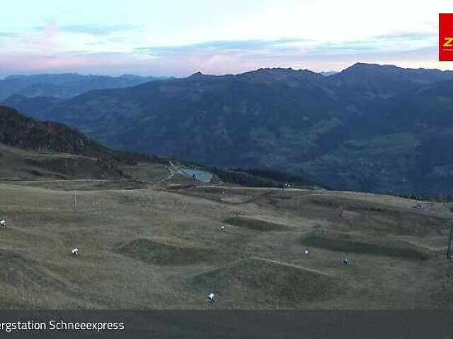 Bergstation Schneeexpress