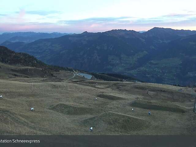 Bergstation Schneeexpress