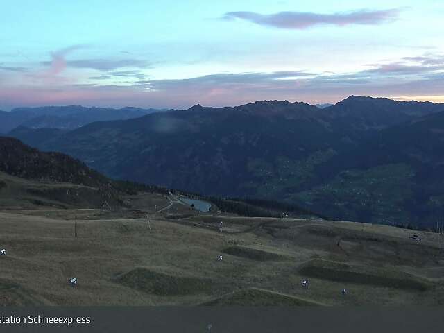 Bergstation Schneeexpress