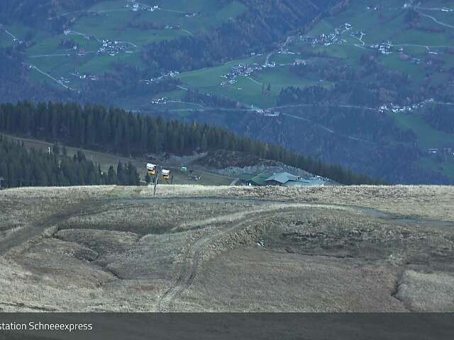 Bergstation Schneeexpress