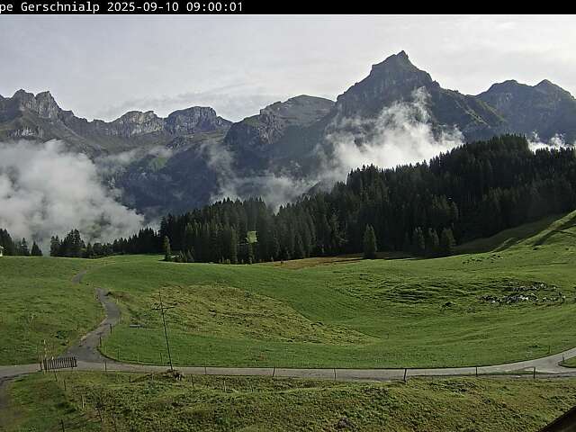 Engelberg Loipe Gerschnialp