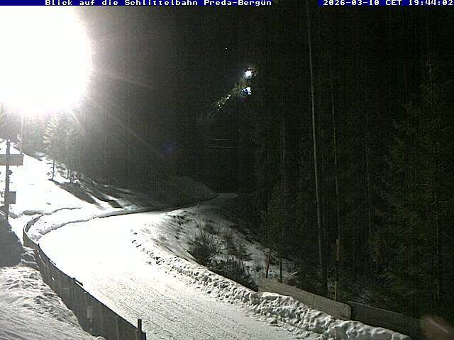 Schlittelbahn Preda-Bergün