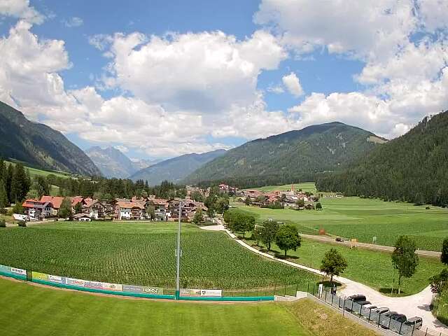 Niederrasen / Kronplatz – Liveblick aus dem Antholzertal