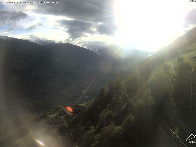 Bergstation Seilbahn Unterstell