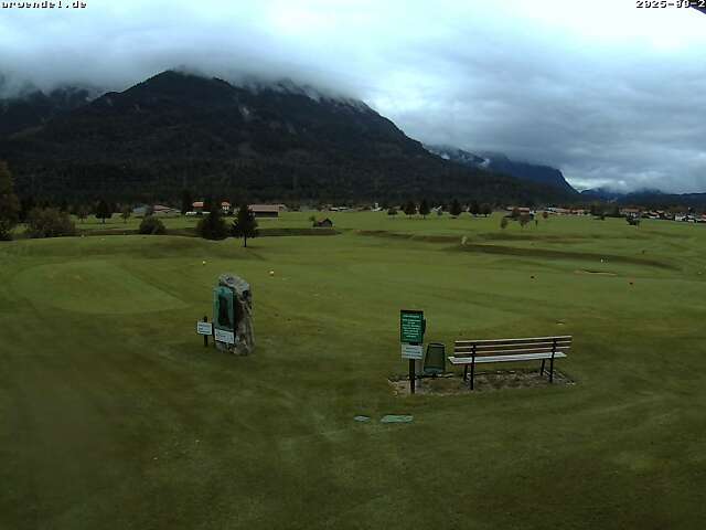 Wallgau Golfplatz