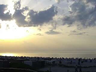 Webcam am Strand und dem Wohnmobilstellplatz in Harlesiel